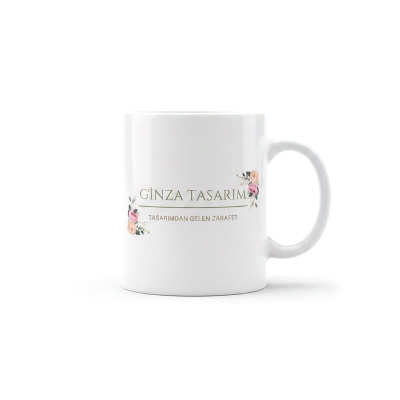 Marka baskılı kupa, fincan ve çay bardağı
